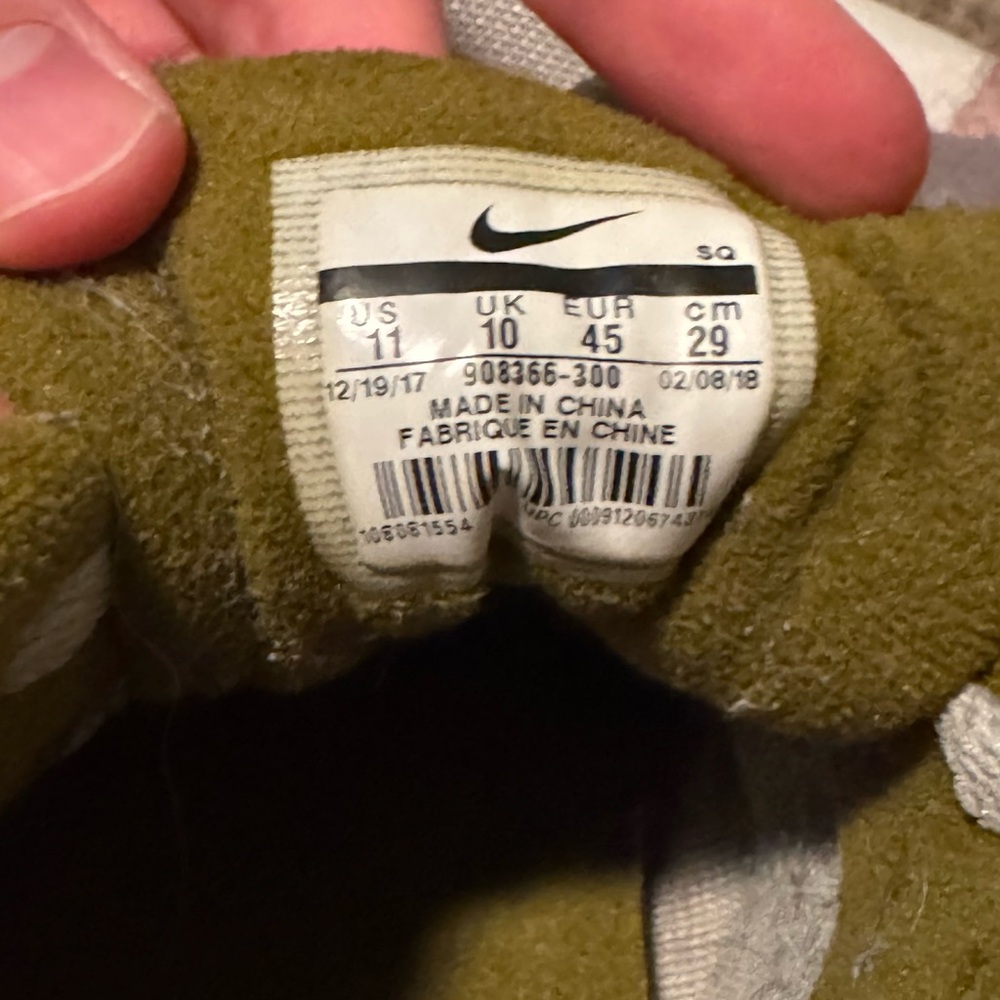 Nike Men’s Air Max 1 Curry Pack (Olive) Size 11 - Picture 8 of 8